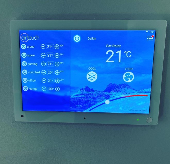 Ducted air conditioning smart controller Mona Vale NSW