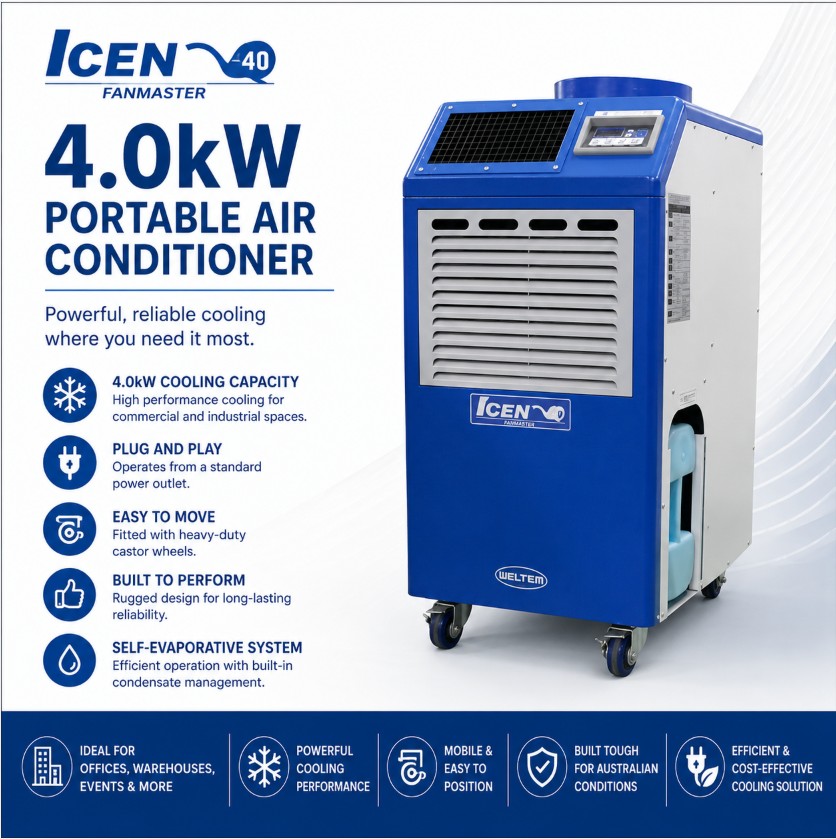 Commercial portable air conditioner rental Brookvale NSW