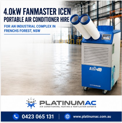Industrial portable air conditioner hire Frenchs Forest
