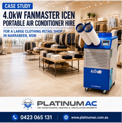 Commericial portable air conditioning hire Narrabeen NSW